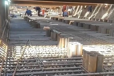 Блок техпомещений вырисовывается на станции метро «Сенная»