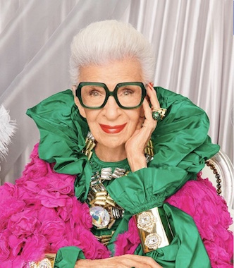 Модный возраст: икона стиля Айрис Апфель отмечает 100-летний юбилей