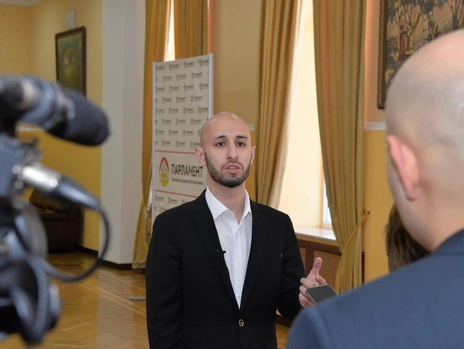 Депутат Сослан Дидаров | Источник: Wælaxiz&nbsp;— Сослан Дидаров / Telegram