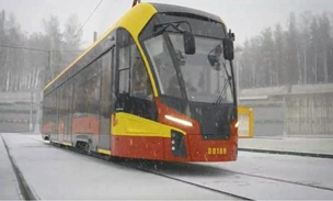 Ни водителя, ни кондуктора, ни «зайцев»: оцените беспилотный трамвай, представленный в Екатеринбурге