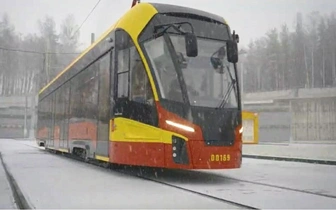 Ни водителя, ни кондуктора, ни «зайцев»: оцените беспилотный трамвай, представленный в Екатеринбурге
