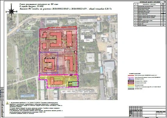 В соцсетях регионального министерства строительства пост о планах по реконструкции старого госпиталя сопроводили иллюстрацией с его размещением на новом месте — в городке ИВВАИУ. Хотя от этой идеи отказались еще несколько лет назад | Источник: Минстрой Иркутской области / T.me