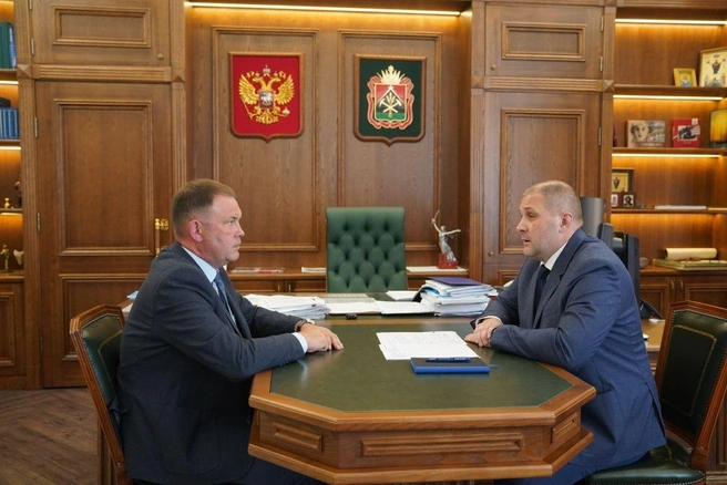 Андрей Тарасов также рассказал губернатору об итогах совещания с главными врачами региона | Источник: www.city-n.ru