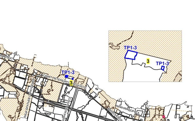 В Петергофе храму цесаревича Алексия согласовали размещение гостиницы, однако ограничили ее по площади | Источник: КГА