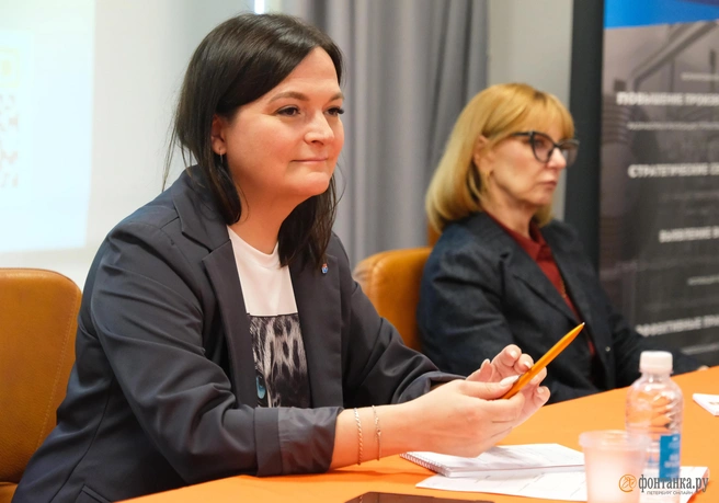 Ирина Голубцова, генеральный директор Регионального центра компетенций в сфере производительности труда Санкт-Петербурга | Источник: Анжела Мнацаканян/ «Фонтанка.ру»
