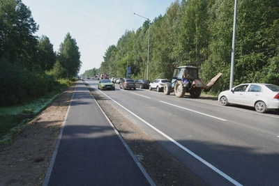 В Увинском районе Удмуртии завершили ремонт дороги Ижевск-Ува