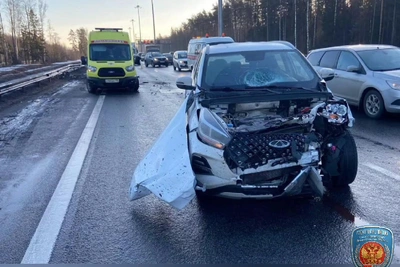 Каршеринг спровоцировал серьёзное ДТП на КАД