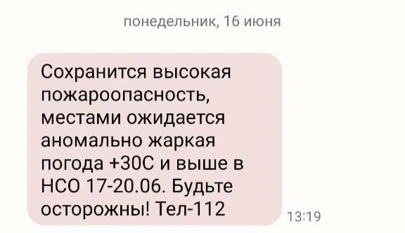 Жителей предупредили о жаркой погоде | Источник: читатель НГС