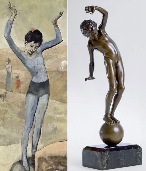 А был ли мальчик: 9 примечательных деталей картины «Девочка на шаре» Пабло Пикассо