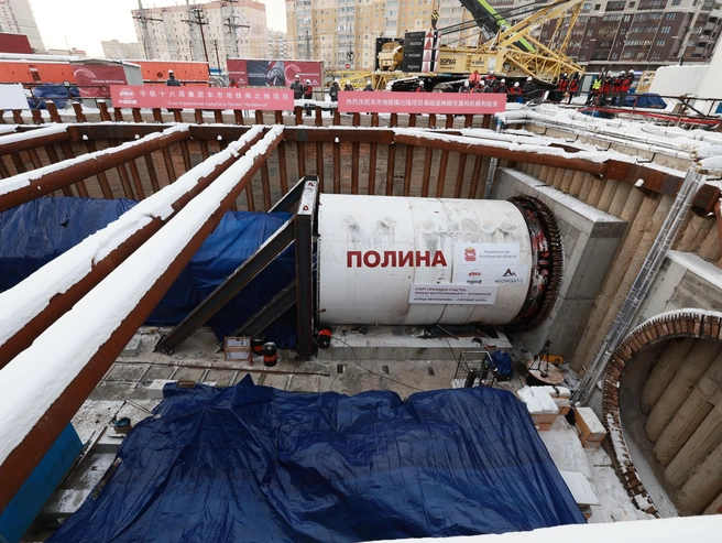Комплекс получил название «Полина» при первом запуске в Москве, и оно сохраняется на весь срок службы. | Источник: Наиль Фаттахов