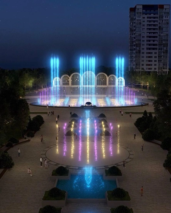 Так должен будет выглядеть новый фонтан | Источник: Андрей Еркин / Telegram