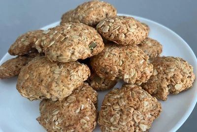 Овсяное печенье с грецким орехом: быстрый домашний рецепт