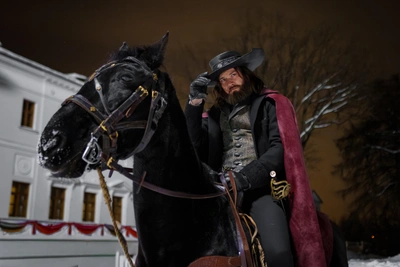 Олег Гаас появился в тизере сериала «Дубровский. Русский Зорро»