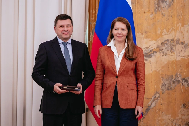 Торжественное награждение прошло в правительстве Москвы с участием первых лиц столицы | Источник: Департамент труда и социальной защиты населения г. Москвы