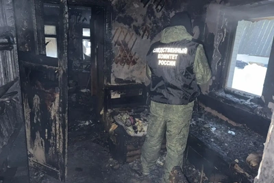 Дело возбуждено после пожара в Сарапуле с тремя погибшими