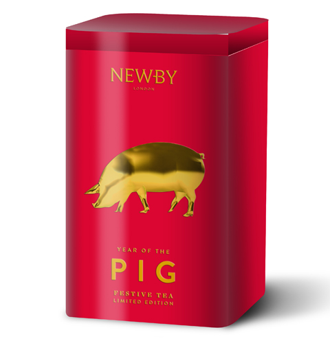 Компания Newby Teas представила новогодний купаж с символом 2019 года