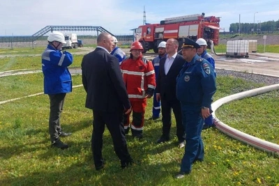 Пожар на нефтебазе под Уфой: компания опровергла обнаружение тел