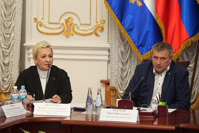 По данным замглавы Самары Юлии Ашурковой, самарские промышленные предприятия демонстрируют рост производства и зарплат | Источник: Иван Носков / T.me