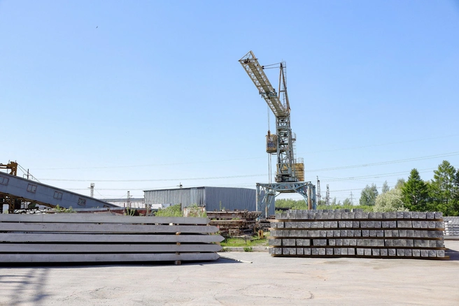 Площадка завода «ЖБИ Стройиндустрия» | Источник: СГ «Развитие»