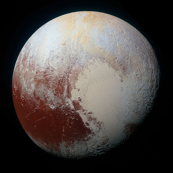 Снимок Плутона New Horizons