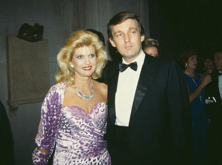 Ивана и Дональд Трамп, 1985 год