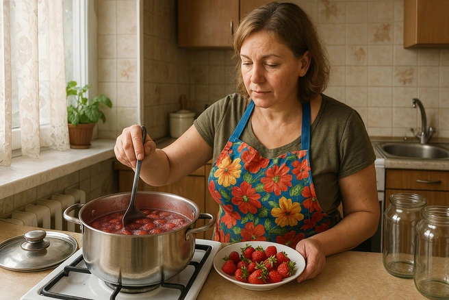 При варке важно не забывать снимать пенку | Источник: Городские медиа
