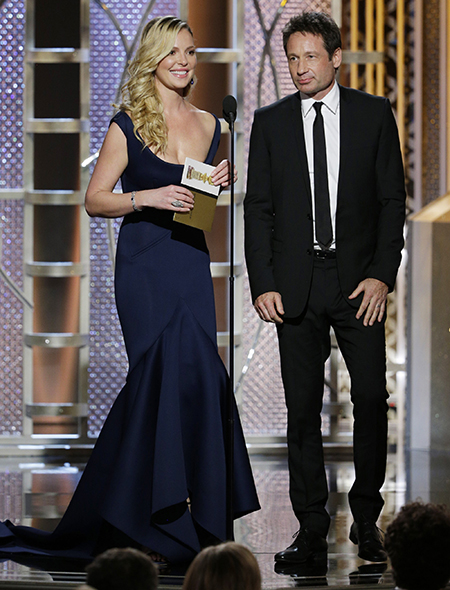 Кэтрин Хайгл и Дэвид Духовны | Источник: Getty Images