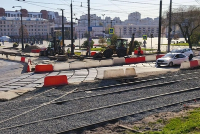 На перекрестке Петропавловской и Борчанинова закроют три полосы