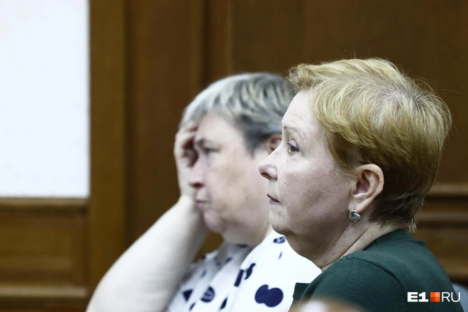 Мамы убитых не могли сдержать эмоции | Источник: Владислав Лоншаков / E1.RU