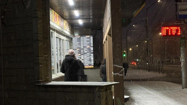 Рязанцев выгнали из маршрутки 16 февраля, когда весь день шел сильный снег | Источник: Виктория Улитова / YA62.RU