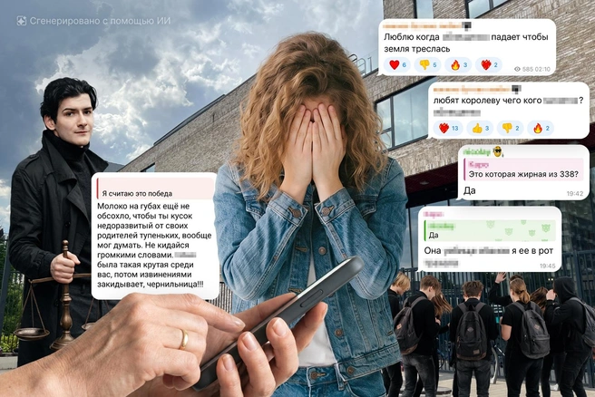 Рассказываем, как ссора двух школьниц дошла до уголовных обвинений и суда | Источник: Евгения Бикунова / T.me