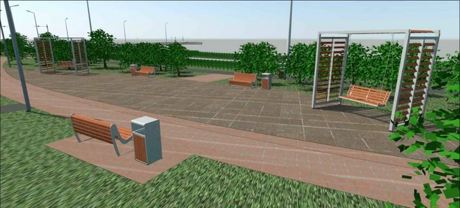 Территорию также благоустроят | Источник: «ГрадВестник» / Telegram