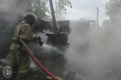 Молния сожгла дачный дом в Райчихинске