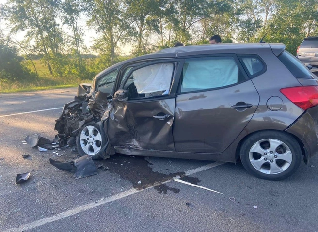 Полиция опубликовала фотографии с места массовой аварии у села Секиотово | ya62.ru