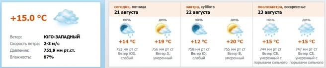 Источник: скриншот с meteo.nw.ru