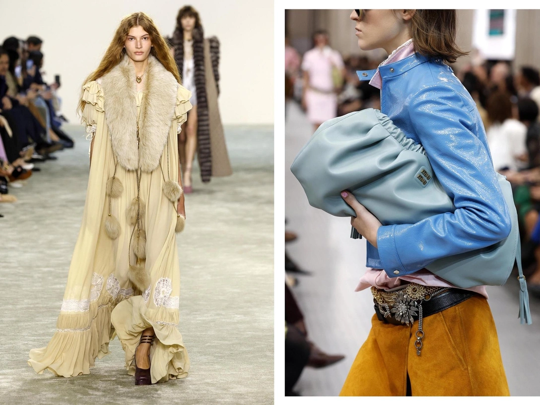 Butter yellow, baby blue, cherry red: с какими цветами идеально сочетаются главные оттенки 2025 года | marieclaire.ru