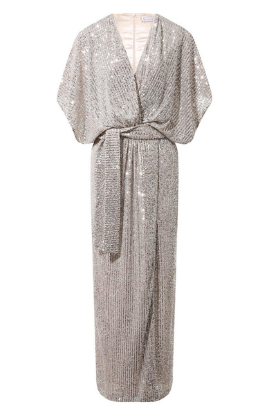 Женское серебряное платье с отделкой пайетками IN THE MOOD FOR LOVE