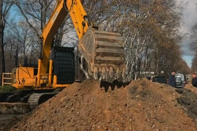В Соколе произошёл порыв газопровода