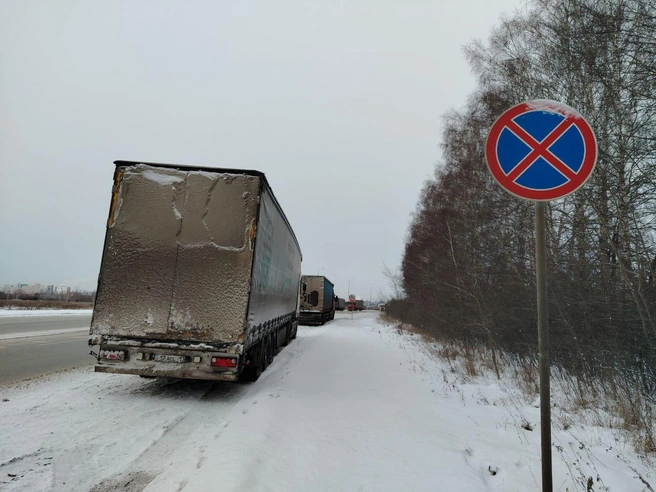 Водители паркуются под запрещающими знаками, ссылаясь на отсутствие альтернатив | Источник: Роман Марьяненко / E1.RU 