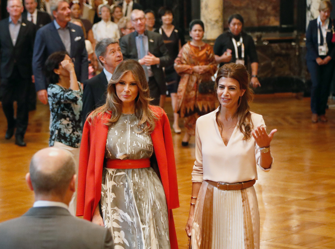 Первые модницы G20: стиль Первых леди мировых держав на саммите в Гамбурге