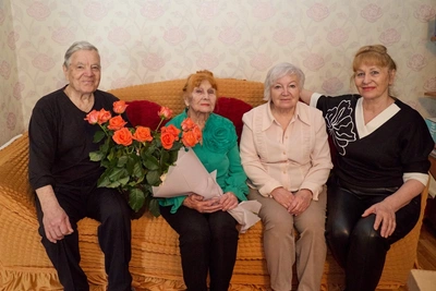 Участница трудового фронта Галина Григорова празднует 98-летие