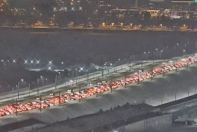 Eight-Point Traffic Jams Paralyze Novosibirsk Roads