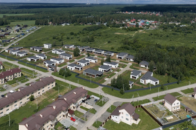 Новые кварталы недалеко от Истока развиваются, согласно концепции «городская деревня» | Источник: PRINZIP