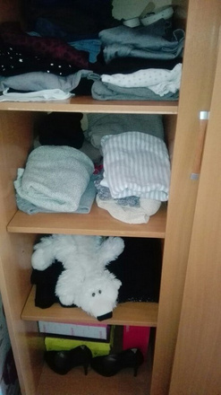 Гардеробные модных девушек фото
