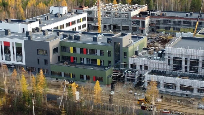 Новая школа примет более 1000 учеников | Источник: администрация Нягани / Vk.com