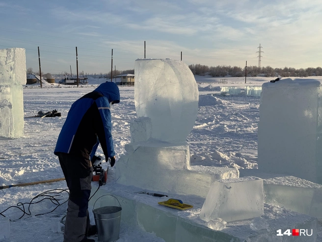 Будущая скульптура китайцев | Источник: Ольга Донская / 14.RU
