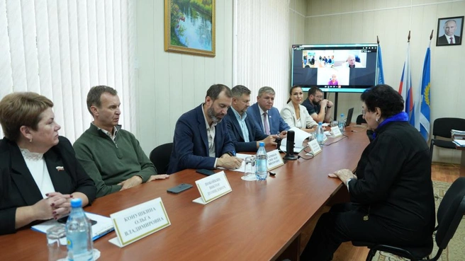 Прием прошел с участием депутатов от округа | Источник: Законодательное Собрание Иркутской области