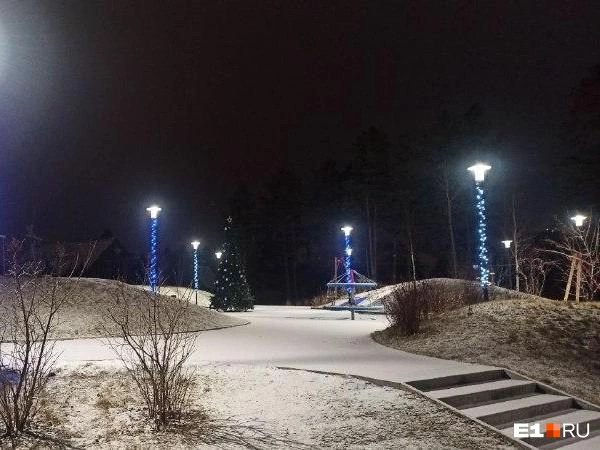 Такая погода действительно поднимает новогоднее настроение | Источник: читатель E1.RU