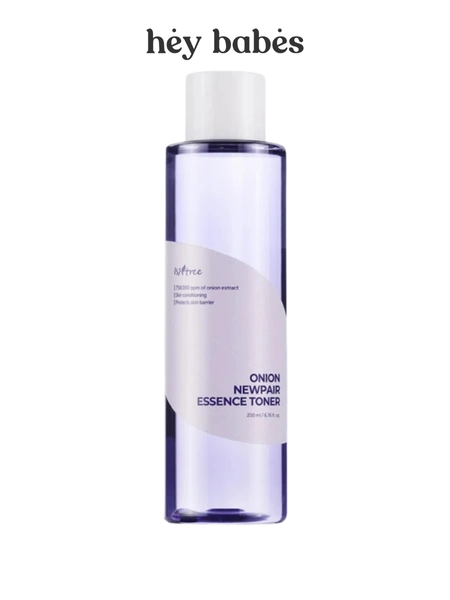 Противовоспалительный тонер с экстрактом красного лука IsNtree Onion Newpair Essence Toner