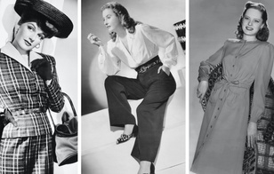 Какой была мода после войны: 55 фото одежды того времени